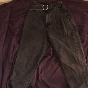 H&M black grunge jeans! (Never worn)